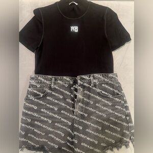 Alexander Wang Shirt and Shorts
